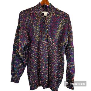 Calamity Jayne Vintage Y2K 90s Multicolor Sweater